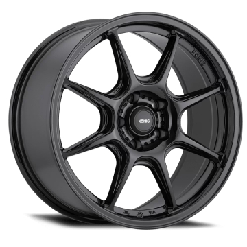 Konig Lockout Wheel - 15x7.0 / Offset +38 / 4x100 (Gloss Black)