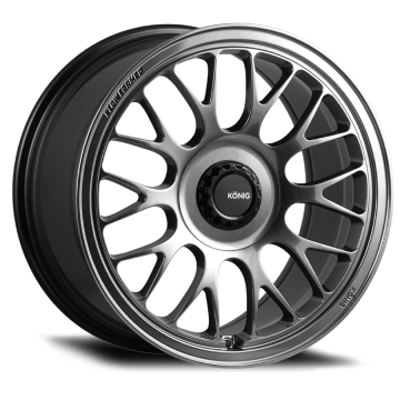 Konig MRK1 Flow Formed Wheel - 17x8.0 / Offset +40 / 4x100 (Hyper Carbon)