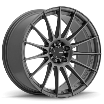 Konig Rennform Flow Formed Wheel - 18x8.0 / Offset +40 / 5x108 (Matte Grey)