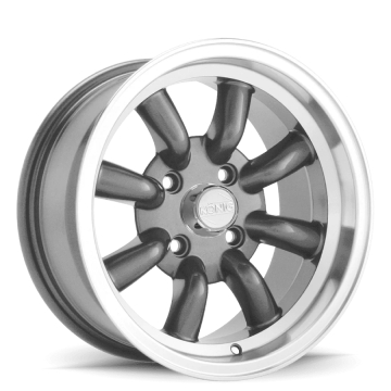 Konig Rewind Wheel - 15x7.0 / Offset +20 / 4x100 (Graphite with Machined Lip)