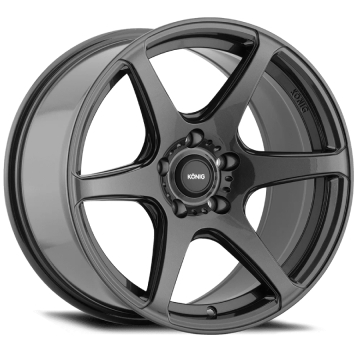 Konig Tandem Wheel - 16x7.5 / Offset +40 / 4x100 (Dark Graphite)