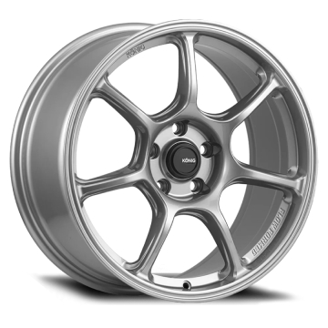 Konig Ultragram Flow Formed Wheel - 15x7.0 / Offset +30 / 4x100 (Titanium Metallic)