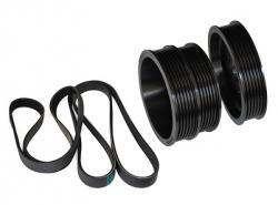 Macht Schnell Performance Underdrive Pulleys - BMW E9X M3 / E60 M5 / E63/E64 M6