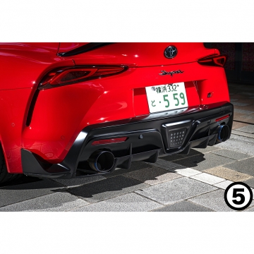 Max Orido x AKEa Rear Diffuser - Toyota Supra 2020+