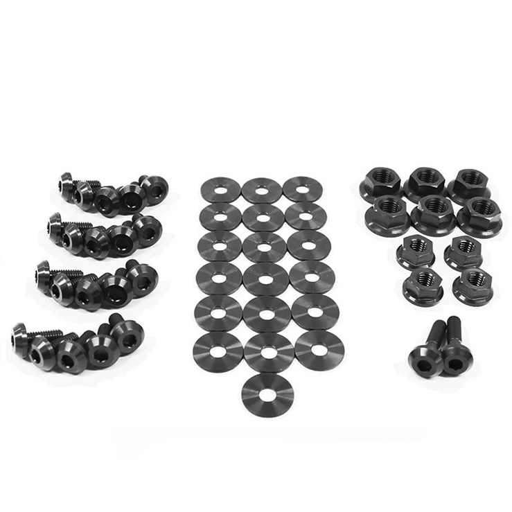 Dress Up Bolts Titanium Engine Bay Kit - Mazda RX-7 FD/FD3S 92 