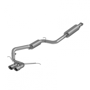 MBRP Exhaust (3" Cat Back, Dual Center Outlet, T409) - Ford Focus ST 2.0L EcoBoost 13-18