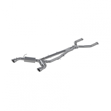 MBRP Exhaust (3" Cat Back, Dual Rear, T304) - Infiniti Q50 3.0L RWD/AWD 16-19