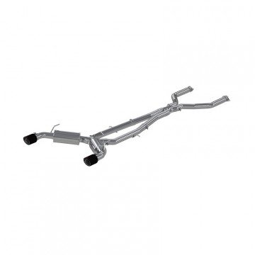 MBRP Exhaust (3" Cat Back, Dual Rear, T304 with Carbon Fiber Tips) - Infiniti Q50 3.0L RWD/AWD 16-19