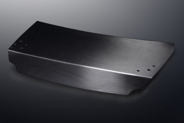 Mines Carbon Fiber Trunk Type I w/ Clear Coat (for Stock Wing) - Nissan GT-R R35