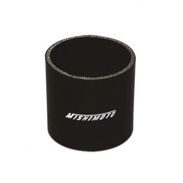 Mishimoto 2.5" Straight Coupler (Black)