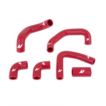 Mishimoto Silicone Hose Kit (Red) - Chevrolet Corvette ZR1 90-95
