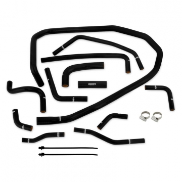 Mishimoto Silicone Ancillary Hose Kit (Black) - Subaru WRX 15-21