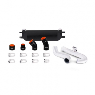 Mishimoto Performance Intercooler Kit (Black IC, Silver) - Ford Mustang EcoBoost 15-23