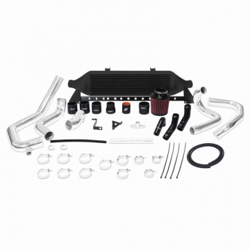 Mishimoto Front-Mount Intercooler Kit w/ Intake (Black) - Subaru WRX STI 08-14