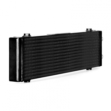 Mishimoto - Universal Dual Pass Bar & Plate Oil Cooler (Large / Silver)