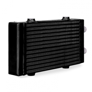 Mishimoto - Universal Dual Pass Bar & Plate Oil Cooler (Small / Black)