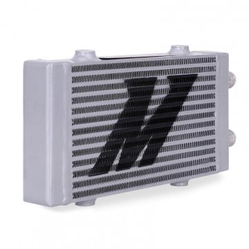 Mishimoto - Universal Dual Pass Bar & Plate Oil Cooler (Small / Silver)
