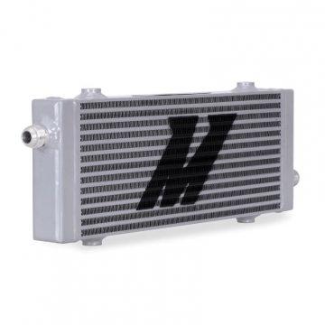 Mishimoto - Universal Cross Flow Bar & Plate Oil Cooler (Medium / Silver)