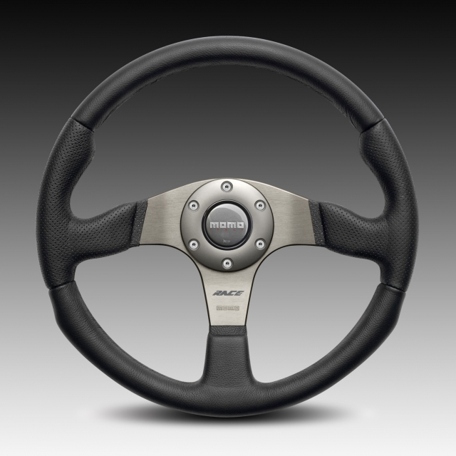 Evasive Motorsports: Momo Race Steering Wheel - 350mm (Black