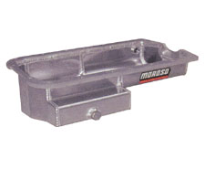 Moroso Aluminum Oil Pan: 2.2l/2.3l Prelude (5.5qt)