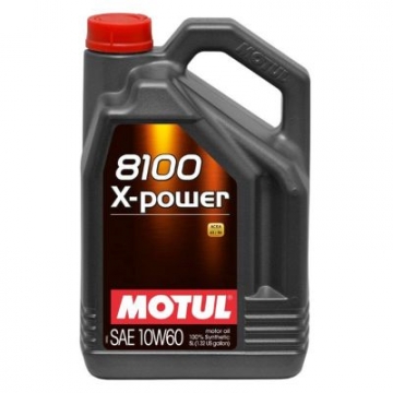 Motul Synthetic Engine Oil 8100 X-Power 10w60 5L (1.3 gal.)