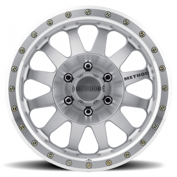 Method Race 304 Double Standard Wheel - 16x8 / Offset +0 / BS 4.5in / PCD 6x5.5 (Machined / Clear Coat)