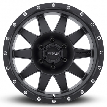 Method Race 301 The Standard Wheel - 15x7.0 / Offset -6 / BS 3.75in / PCD 5x4.5 (Matte Black)