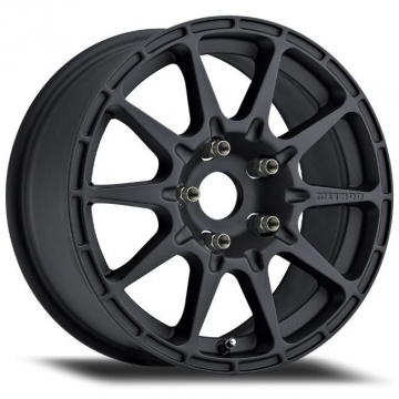 Method Race 501 VT-Spec Rally Wheel - 15x7.0 / Offset +48 / BS 5.9in / PCD 5x100 (Matte Black)