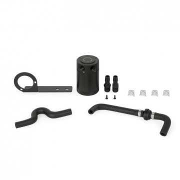 Mishimoto Baffled Oil Catch Can (Black / PCV Side) - Honda Civic Type R FK8 17-21