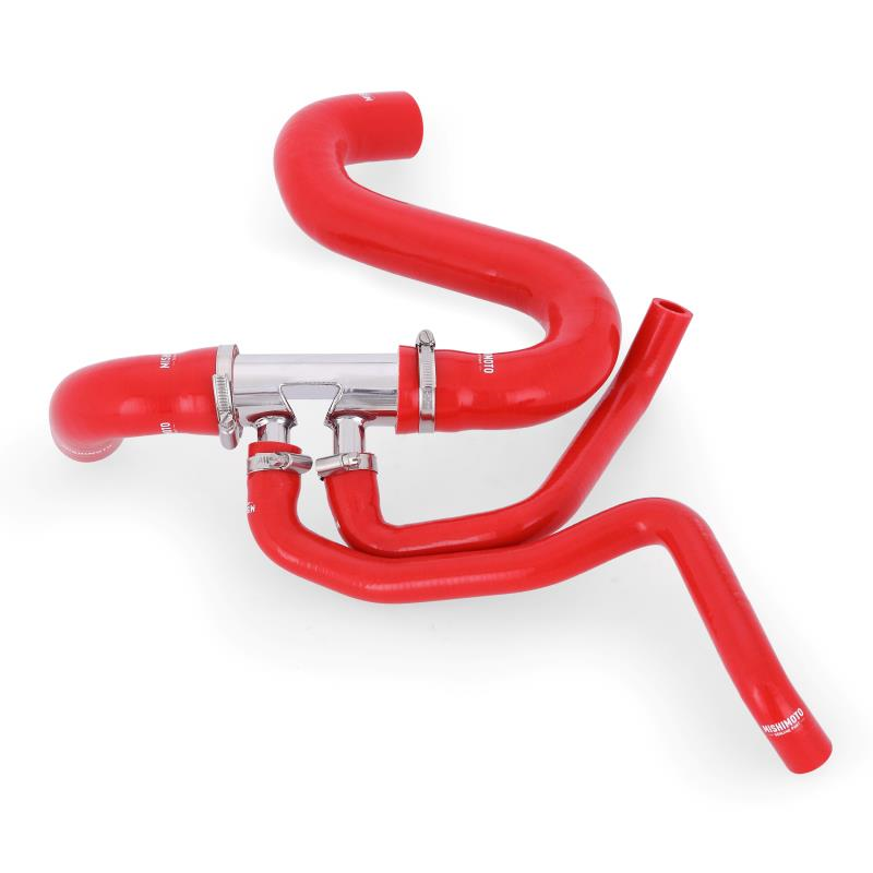 Mishimoto 15+ Ford Mustang GT Blue Silicone Upper Radiator Hose main image 1