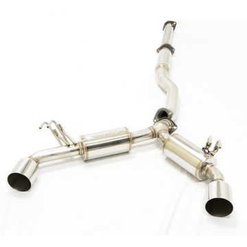 MXP Comp RS Catback Exhaust - Mitsubishi EVO X 08-16