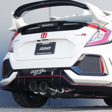 MXP Comp RS Cat-Back Exhaust (Polished Tips) - Honda Civic Type R FK8 17-21