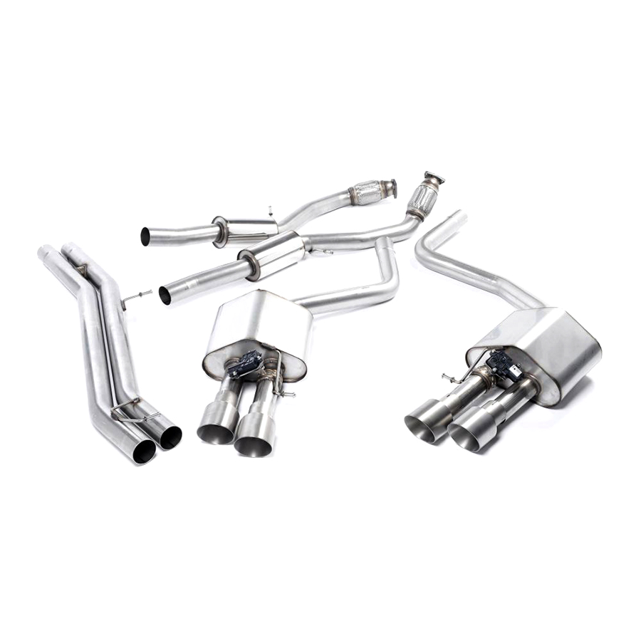 Audi S8 D4 4.0 TFSI Quattro Tiptronic 2013-2018 Cat-back Exhaust