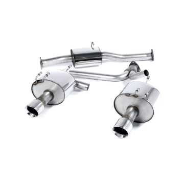 Milltek Cat Back Exhaust System (Resonated / GT-100 Polished Tips) - Honda S2000 AP1 2.0L 99-03