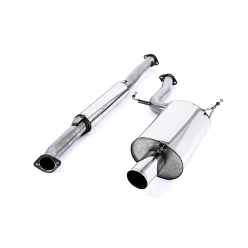 Milltek Cat Back Exhaust System (Polished Tip) - Mitsubishi Lancer Evolution VII / VIII 2.0 Turbo 01-05