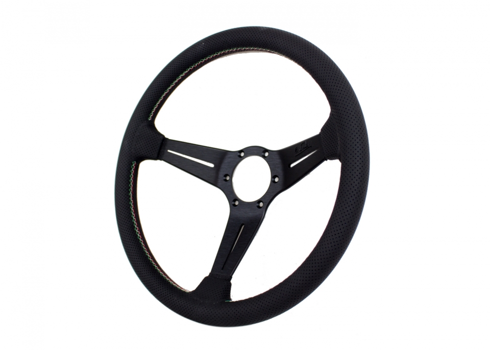 Evasive Motorsports: Nardi Sport Rally - 350mm (Black Perforated