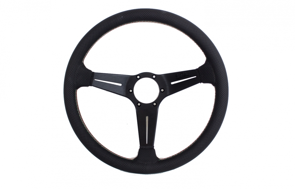 Evasive Motorsports: Nardi Sport Rally - 350mm (Black Perforated