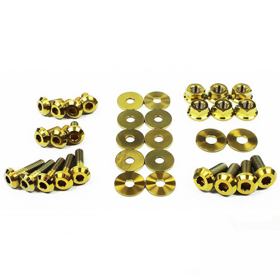 Evasive Motorsports: Dress Up Bolts Titanium Engine Bay Kit