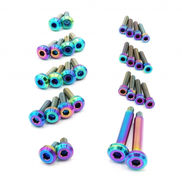 Dress Up Bolts Stage 2 Titanium Engine Kit  - Nissan RB26 Engine (Cosmic Burn)
