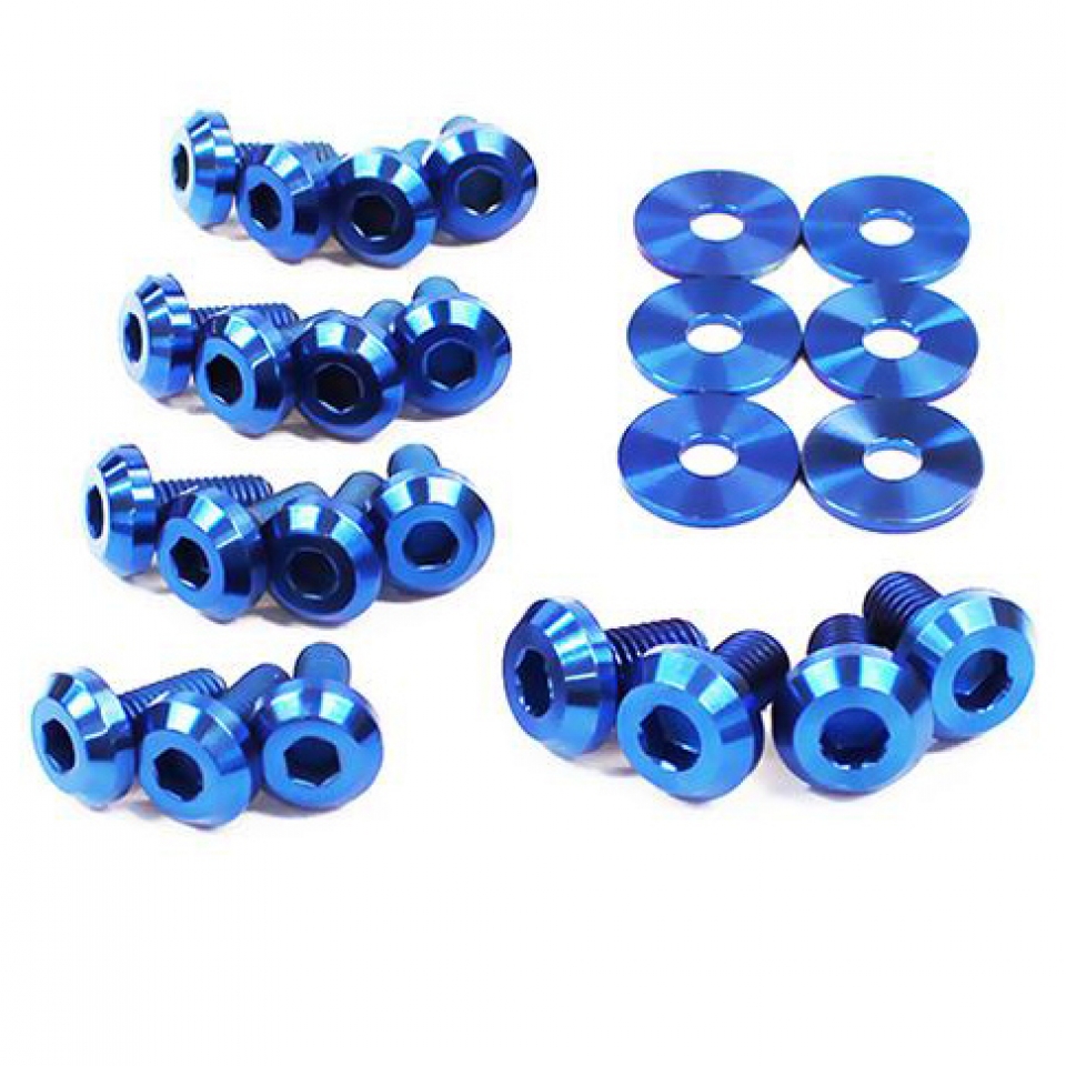 Evasive Motorsports: Dress Up Bolts Titanium Partial Engine Bay