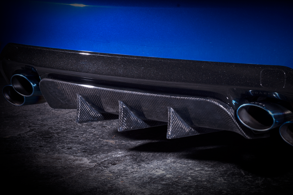 Evasive Motorsports Novel Racing Rear Diffuser (Carbon) Lexus GSF 2015+