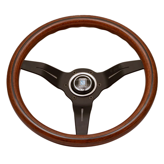 Evasive Motorsports: Nardi Deep Corn - 330mm (Wood Grain / Black