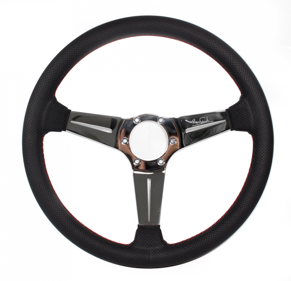 NARDI SPORTS TYPEラリー 350mm Nardi Sport Rally Deep Corn Perforated Leather, Black Spoke
