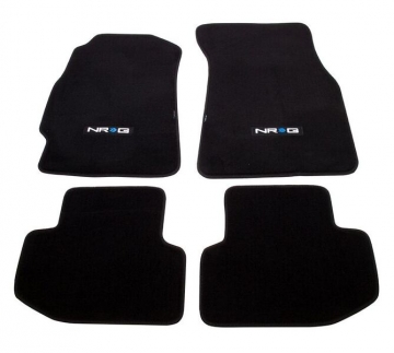 NRG Floor Mats - Acura Integra w/NRG Logo 4 pieces 94-01
