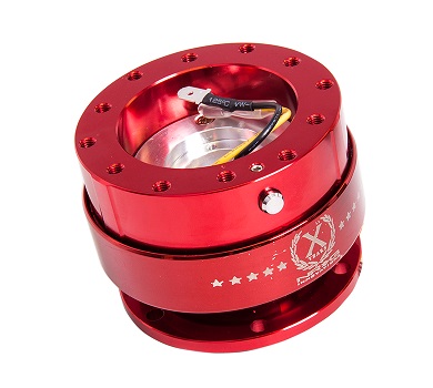 Evasive Motorsports: NRG Quick Release Gen 2.0 - Red / Red