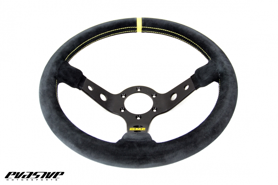 OMP Corsica Race//Racing//Rally//Motorsport 330mm Black Suede Steering Wheel
