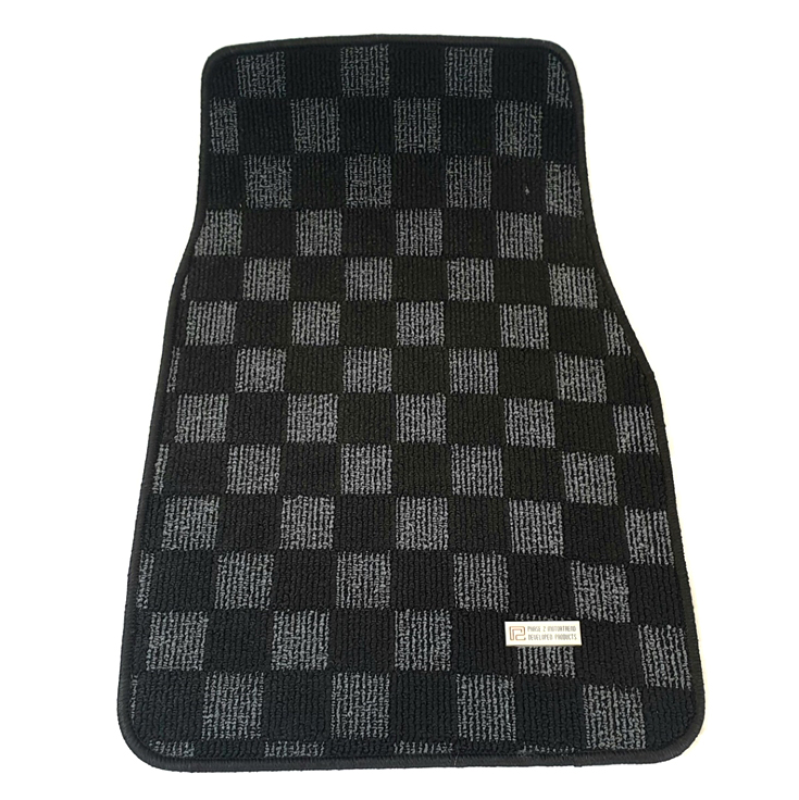 Evasive Motorsports: Phase 2 Motortrend Checkered Race Floor Mats