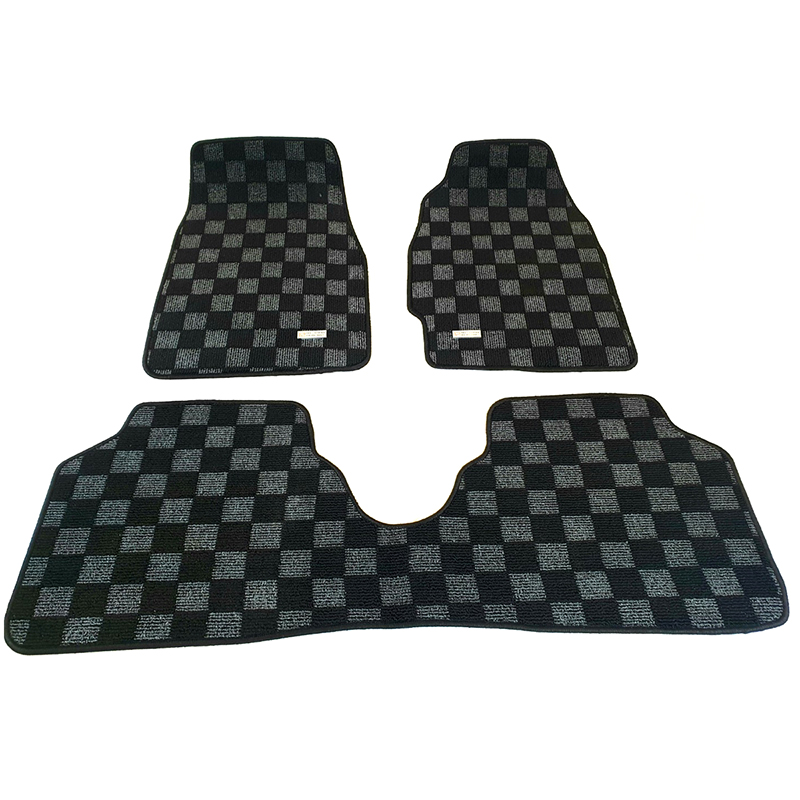 Evasive Motorsports: Phase 2 Motortrend Checkered Race Floor Mats