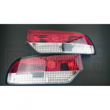 Phase 2 Motortrend 3 Piece Rear Tail Light Kit (Crystal) - Nissan 180SX RPS13 89-94 JDM & USDM