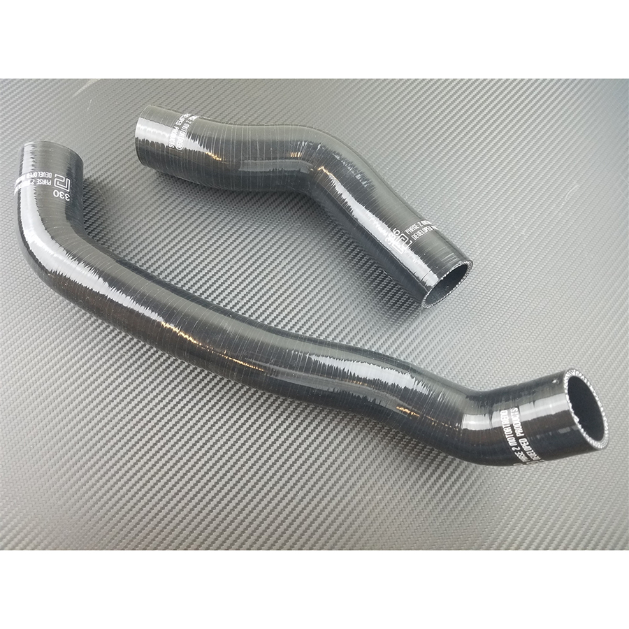 Evasive Motorsports Phase 2 Motortrend Radiator Hose Kit (Black